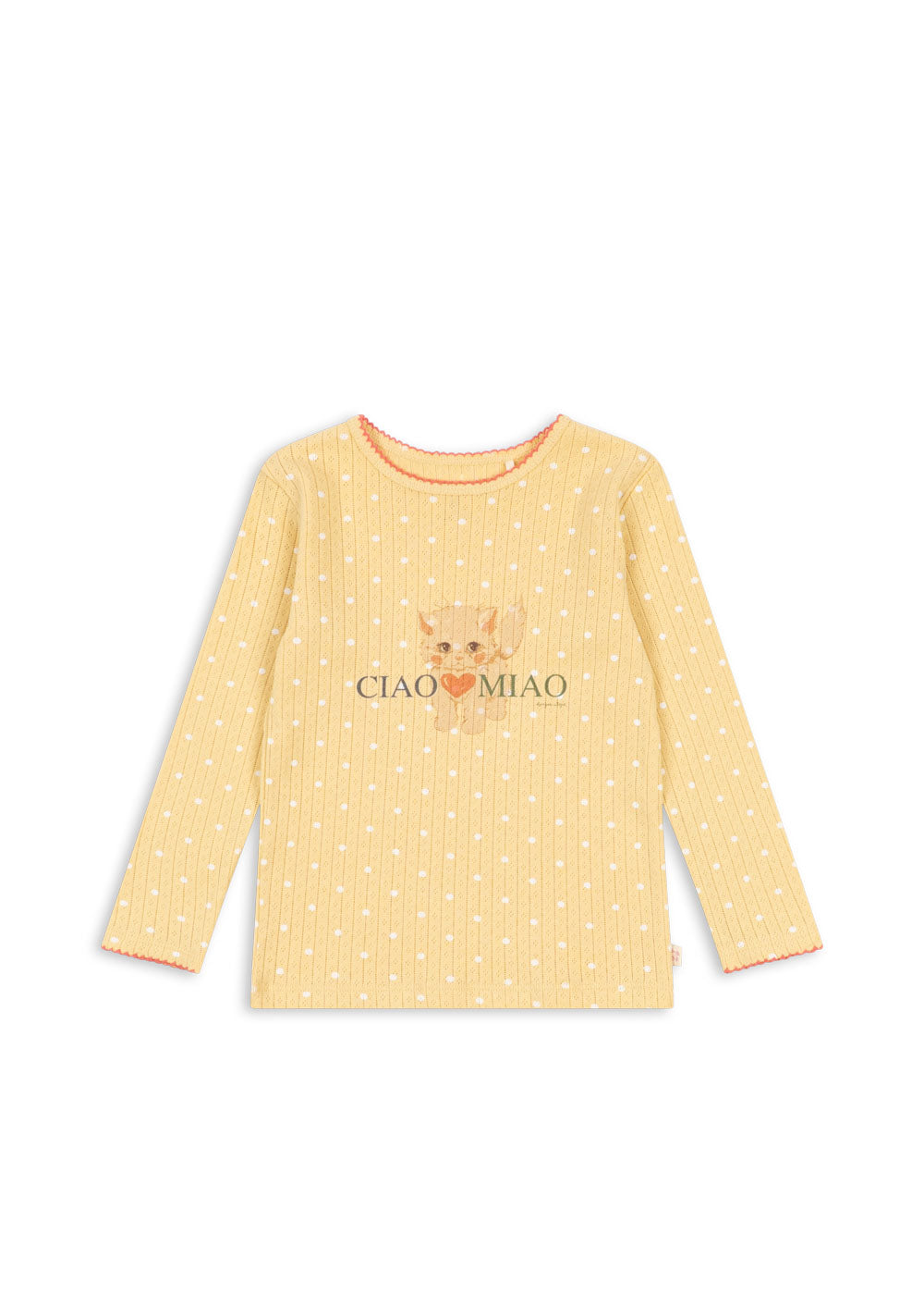 KONGES SLØJD Minnie Bluse,Dot Golden Gul