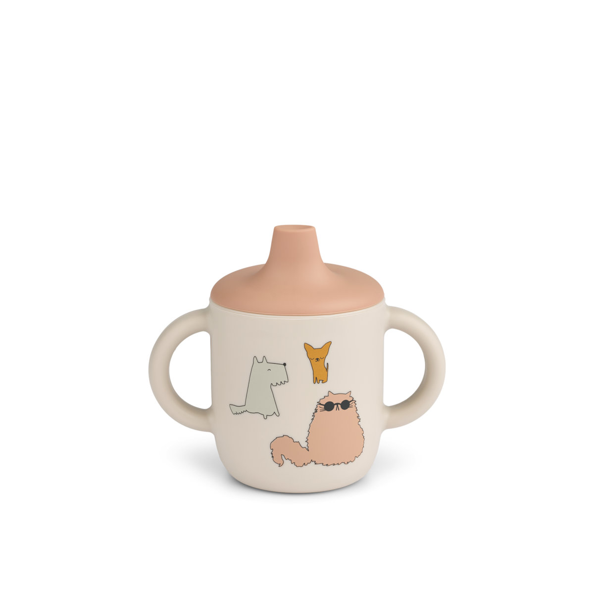 LIEWOOD Neil Sippy Cup,Cats&Dogs