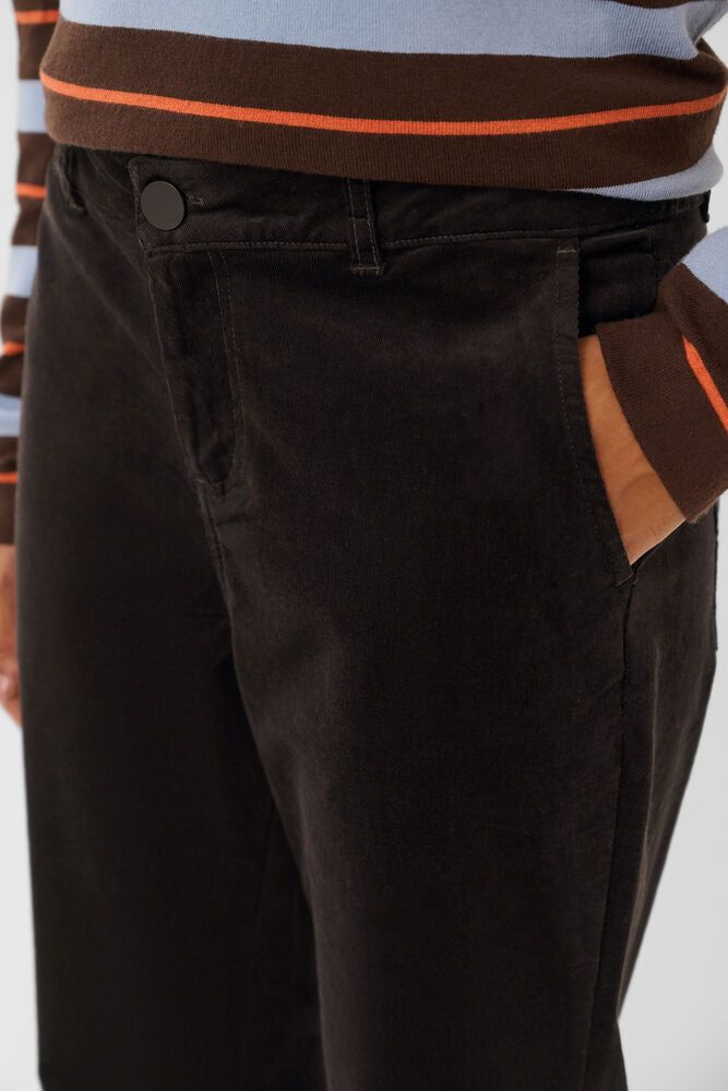 CULTURE Tulum Flare Pants Brown