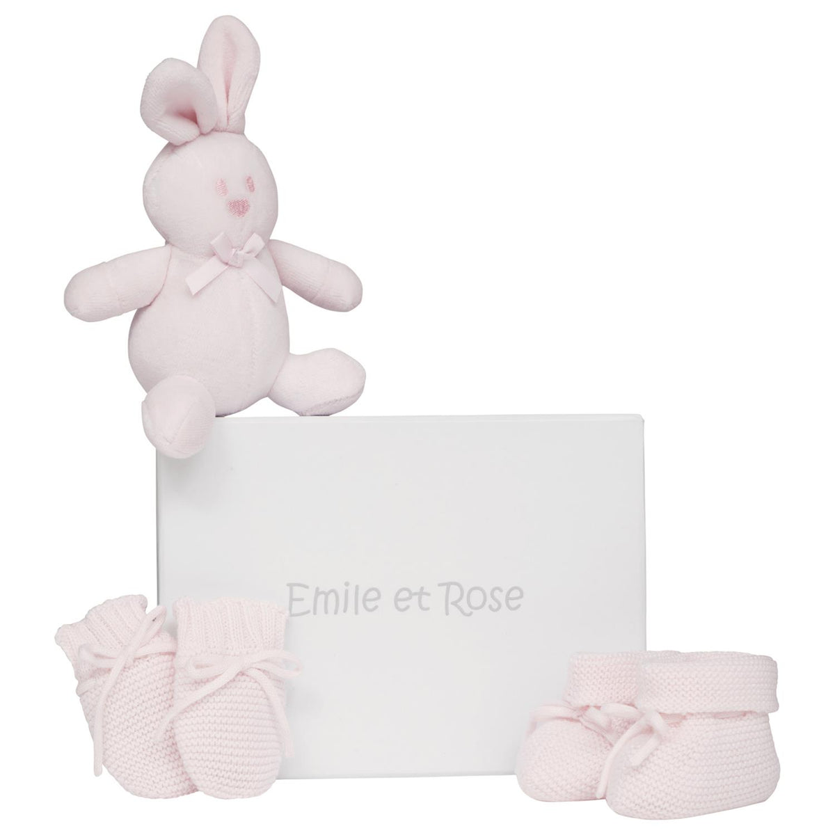EMILE ET ROSE Gavesett til jente,3deler Rosa