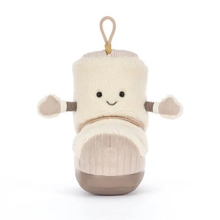 JELLYCAT Perta Snow Boot for barn, myk og varm vinterstøvel med snøring og fôr, perfekt for kalde vinterdager.