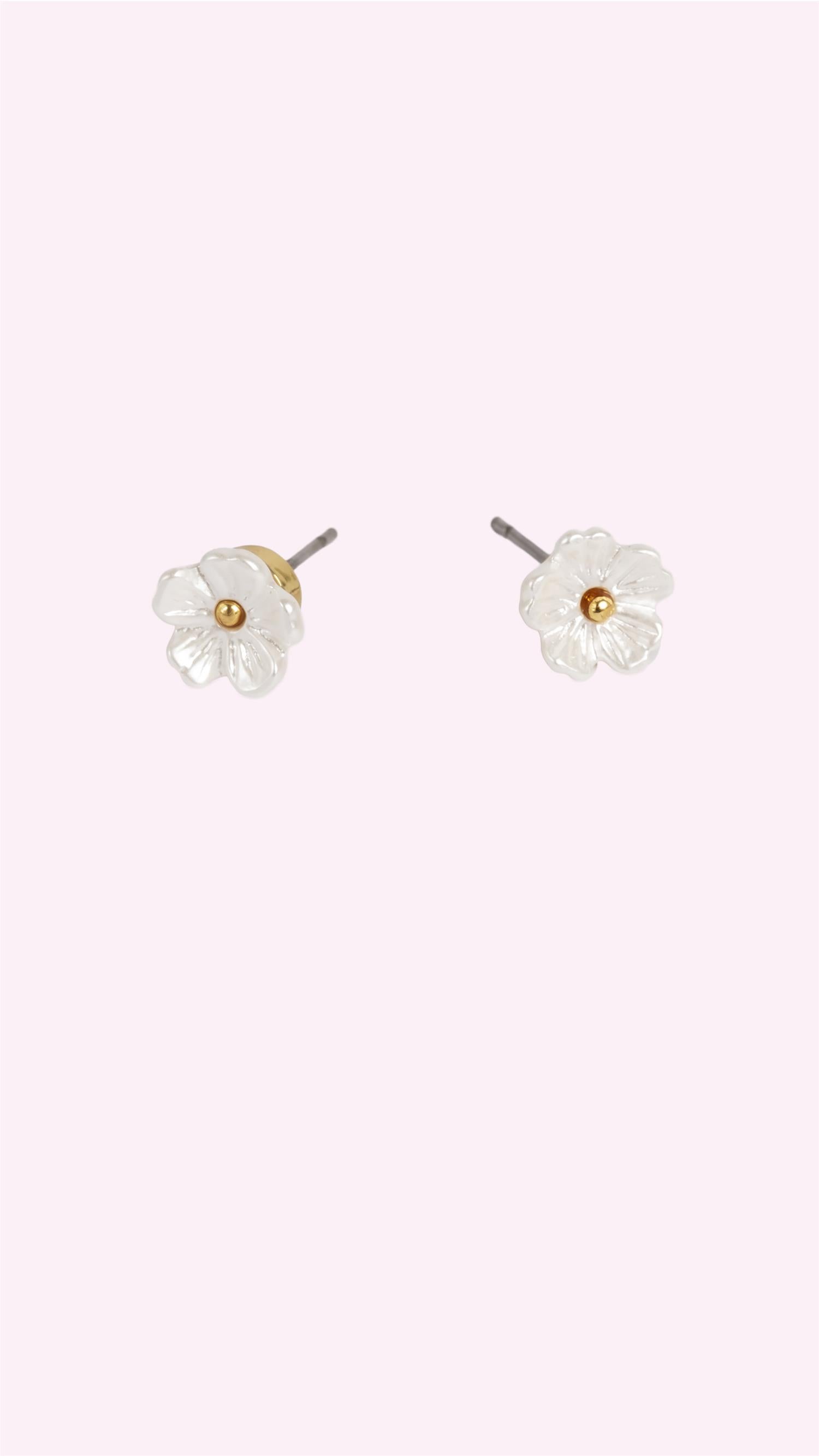 TONE DAMLI by A & C Forget-me-not earrings