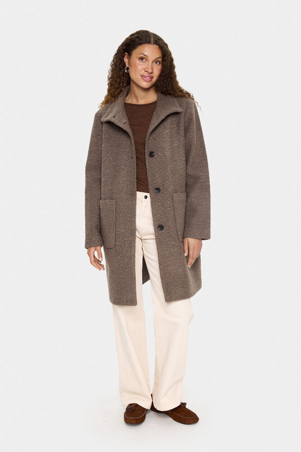 SAINT TROPEZ Ferddy Wool Coat
