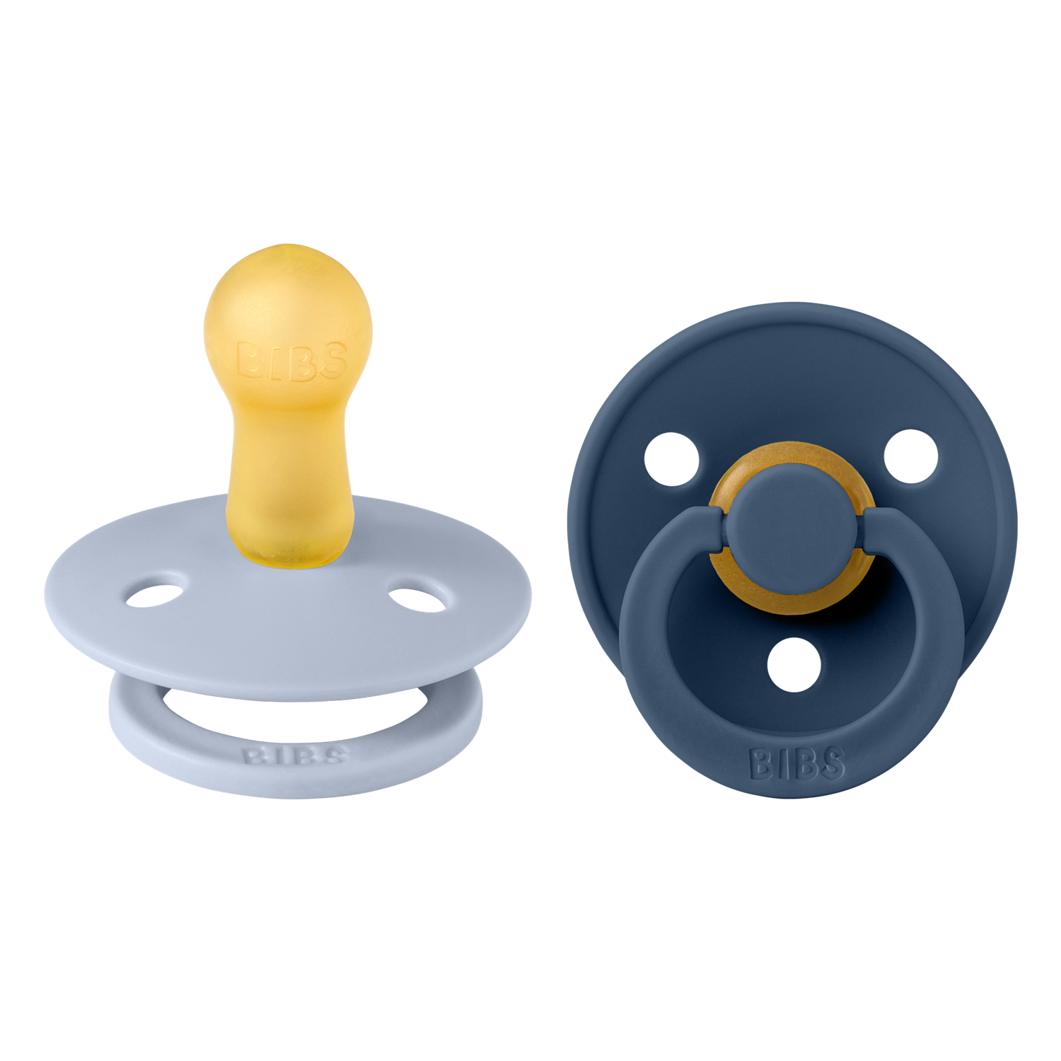 BIBS 2 pk. smokk str.2 Blå - Farmor Ingvarda