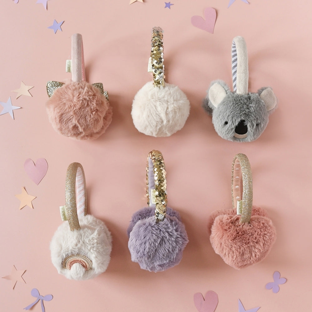 ROCKAHULA Kids Shimmer Sequin Earmuffs
