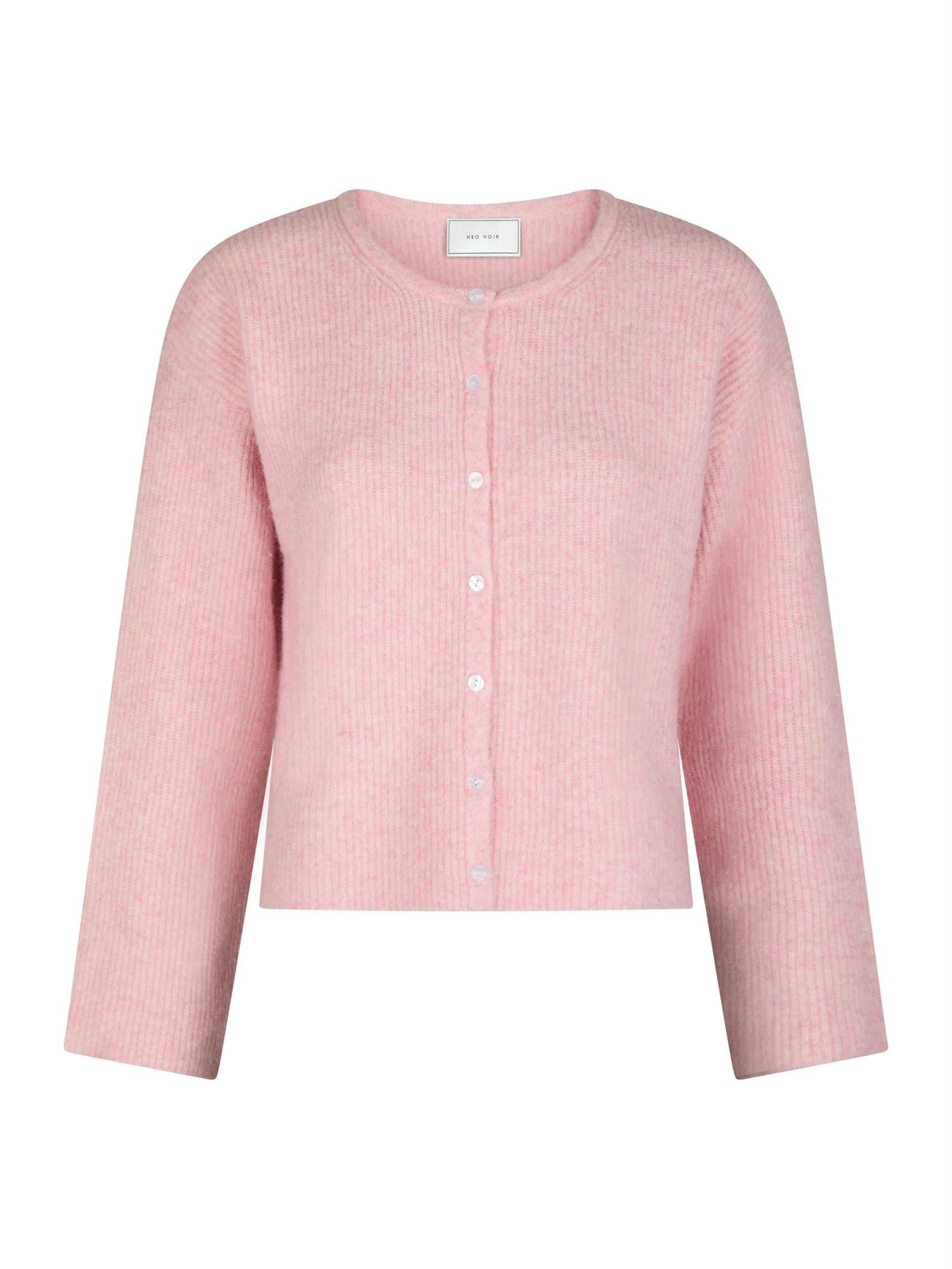 NEO NOIR Vilja Knit Cardigan Pink