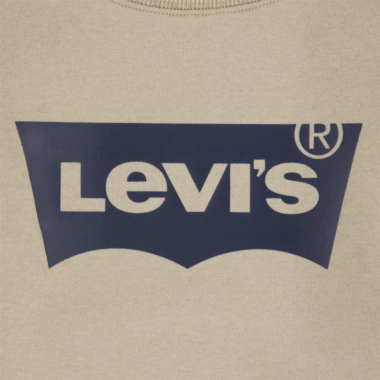 LEVIS 4-14ÅR Batwing Genser Beige