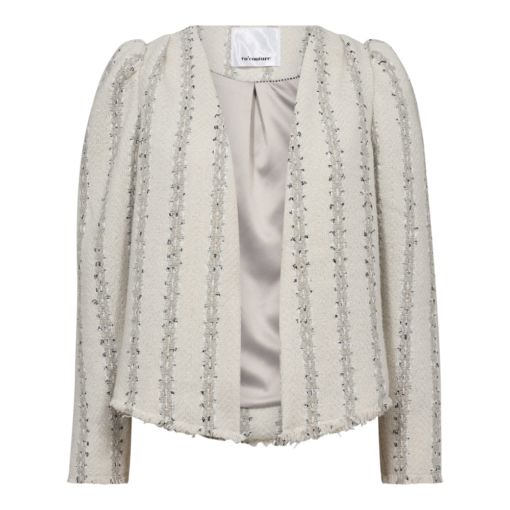 CO´ COUTURE Alvie Boucle Jacket Offwhite