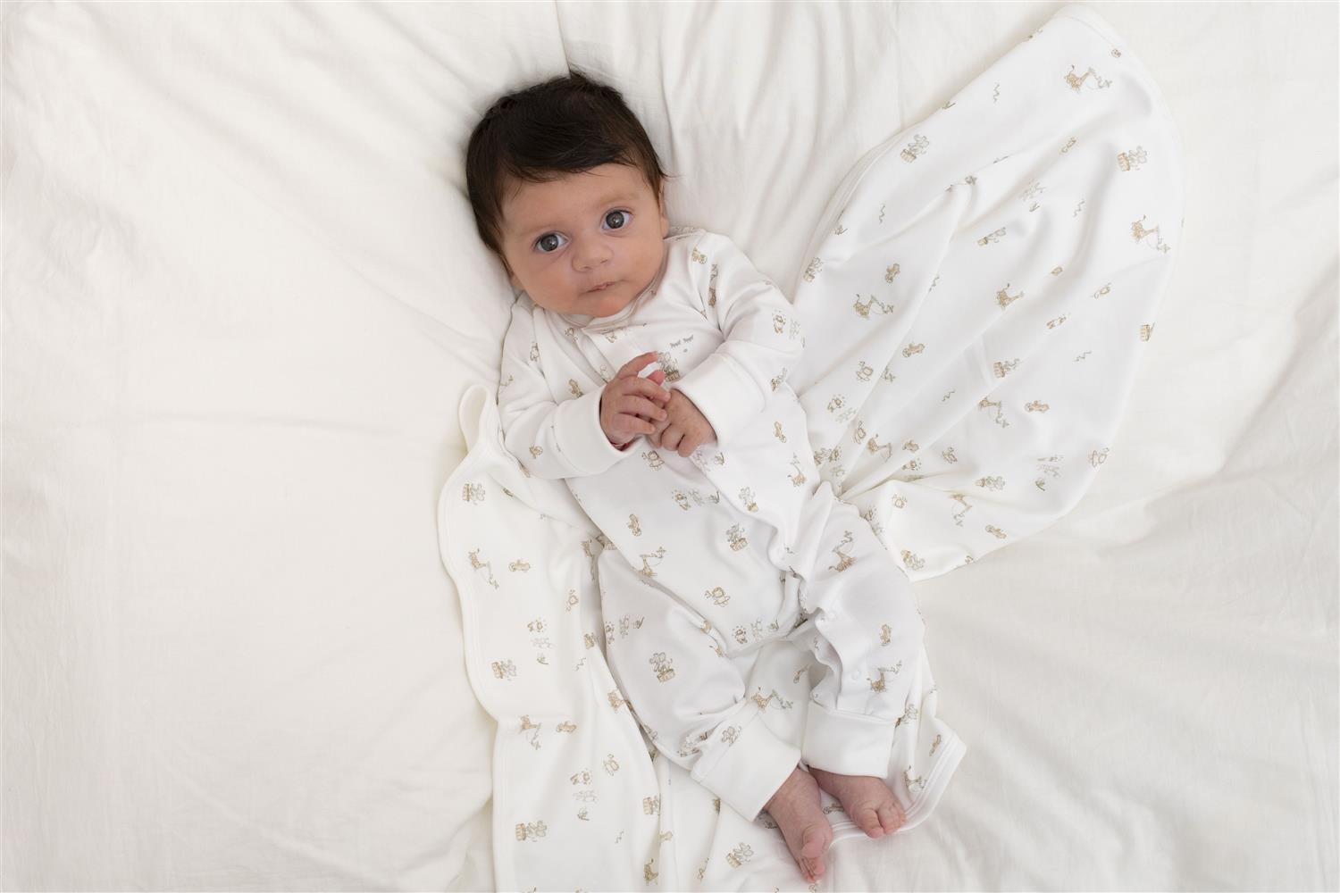 LIVLY Celebration Parade Overall Hvit - Farmor Ingvarda