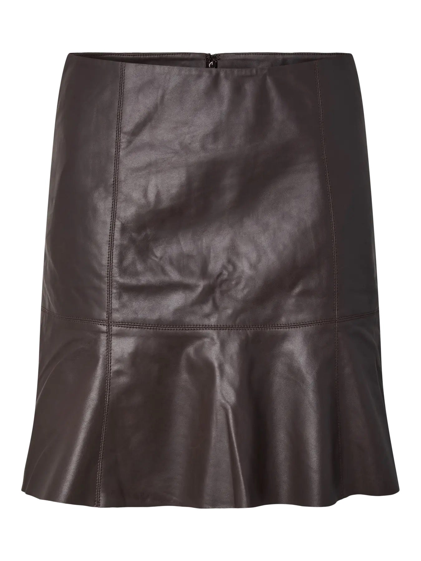 YAS Yascolly Naplon Leather Skirt