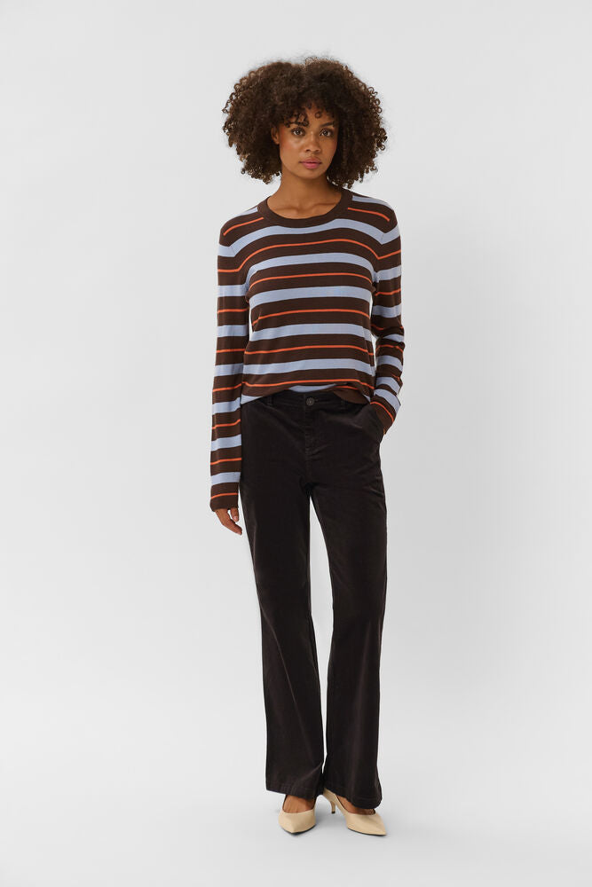 CULTURE Tulum Flare Pants Brown