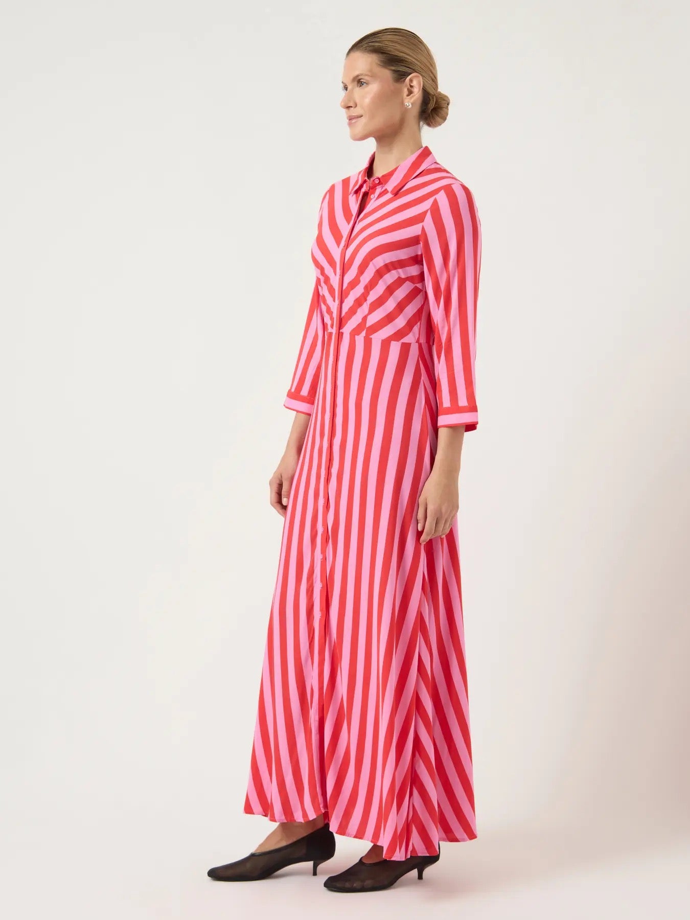 YAS Yassavanna Long Shirt Dress