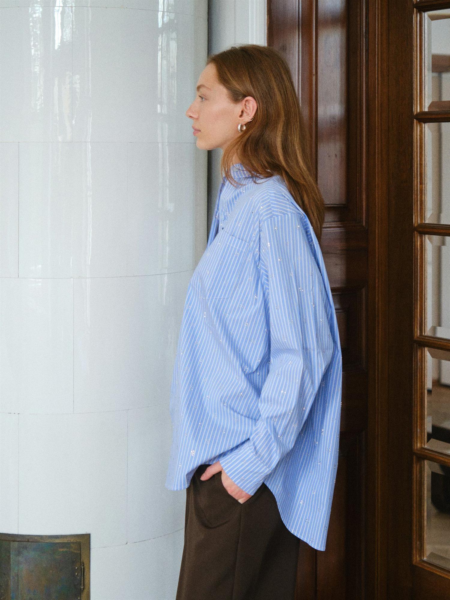 NEO NOIR Dalma Decoration Shirt