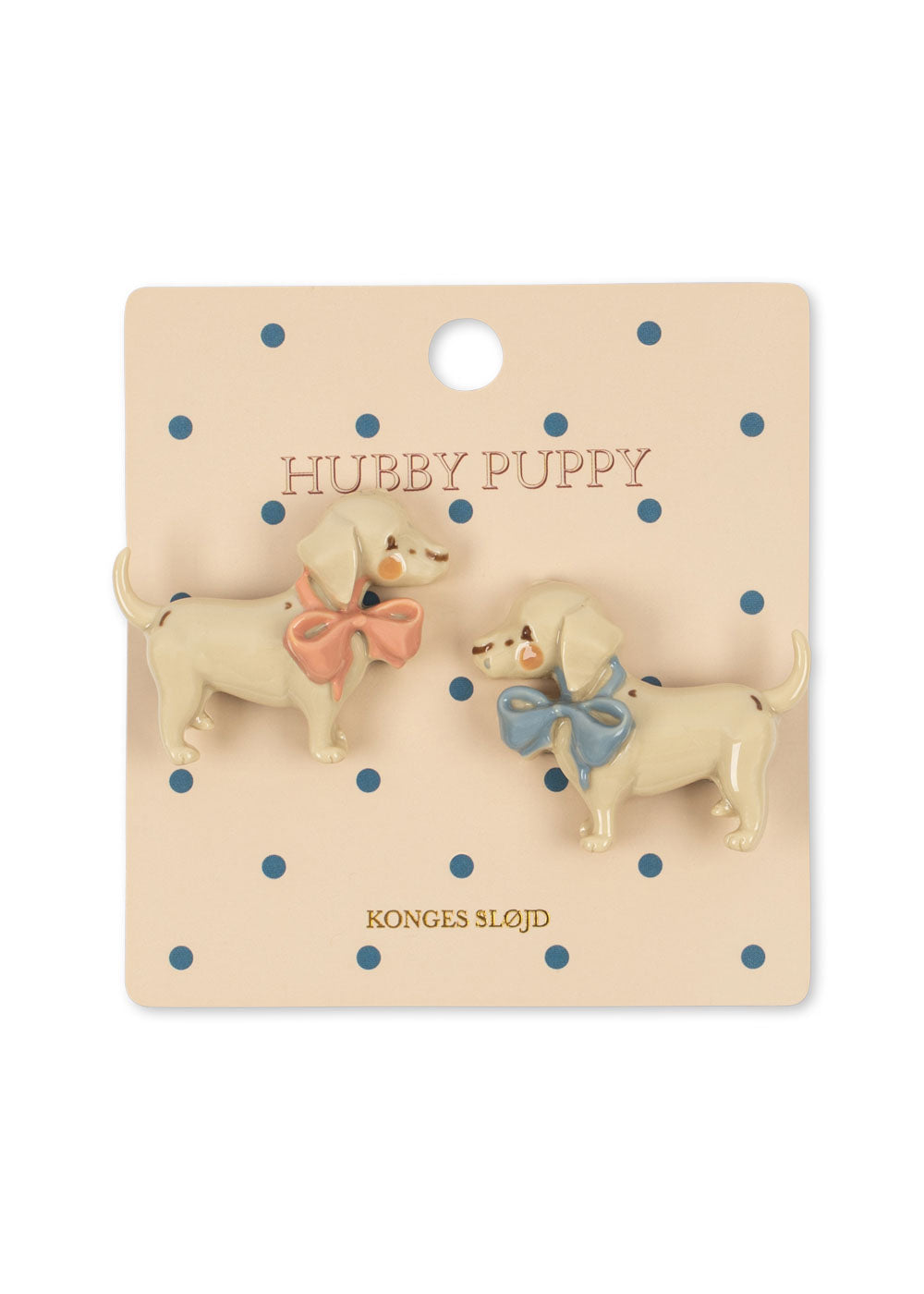KONGES SLØJD 2 Pack Puppy Hårspenne