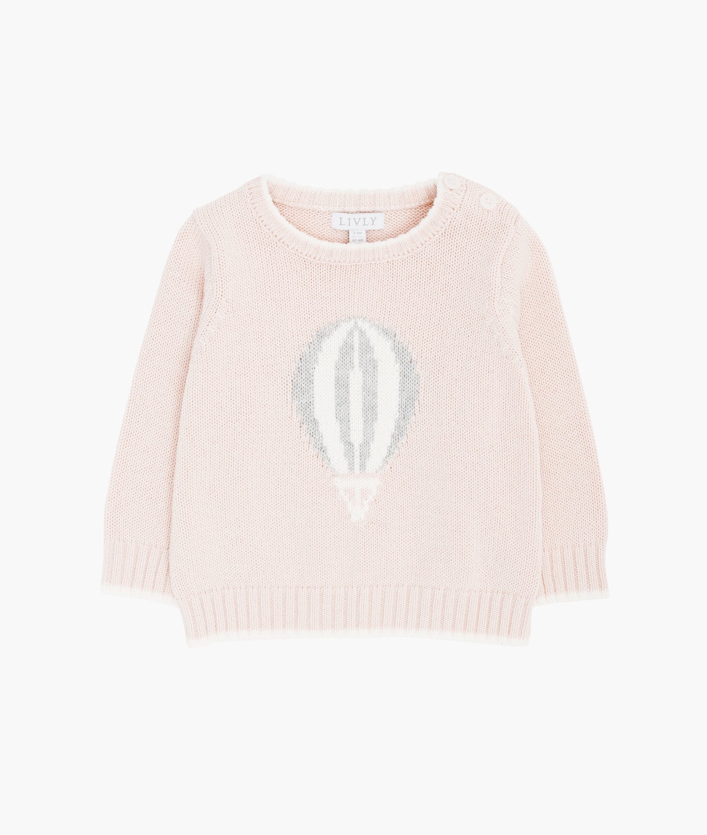 LIVLY Air Baloon Sweater Lys Rosa