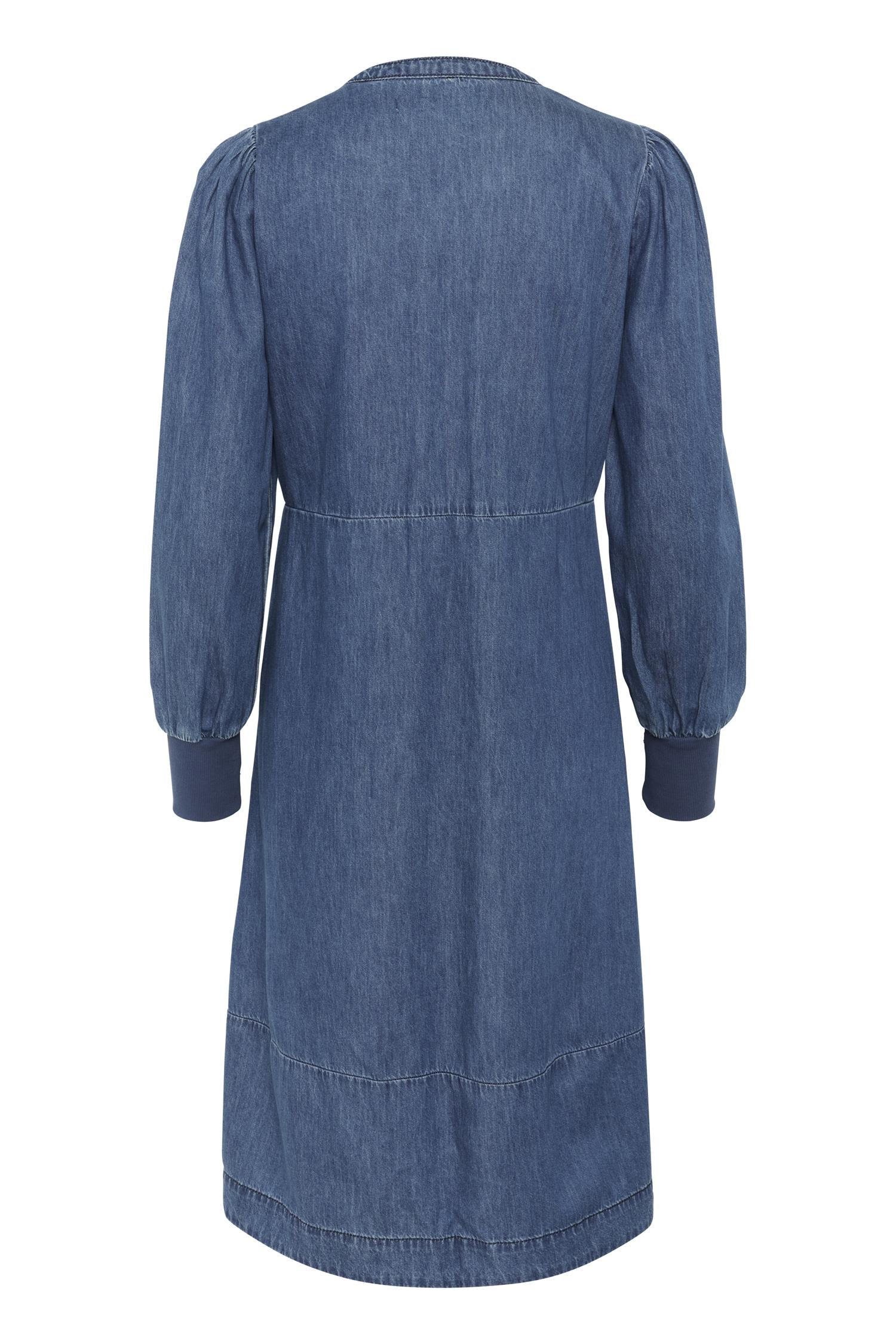 CULTURE Allura Arpa Rib Dress Blå
