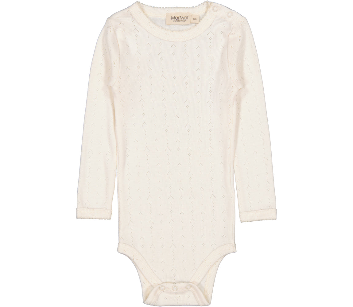 MARMAR COPENHAGEN Benedicte Body,Pointelle Offwhite