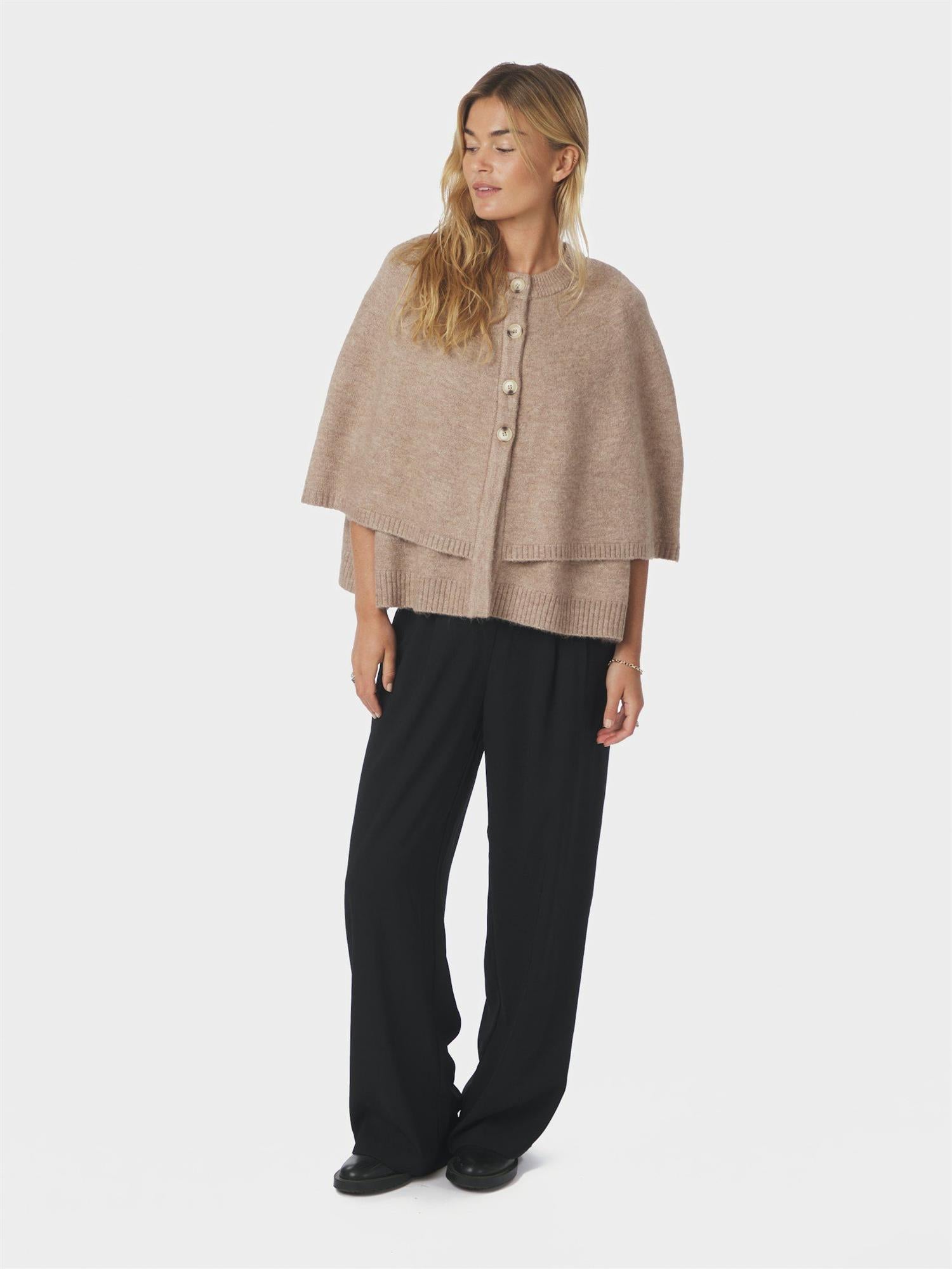 NEO NOIR Josei Double Knit Cape