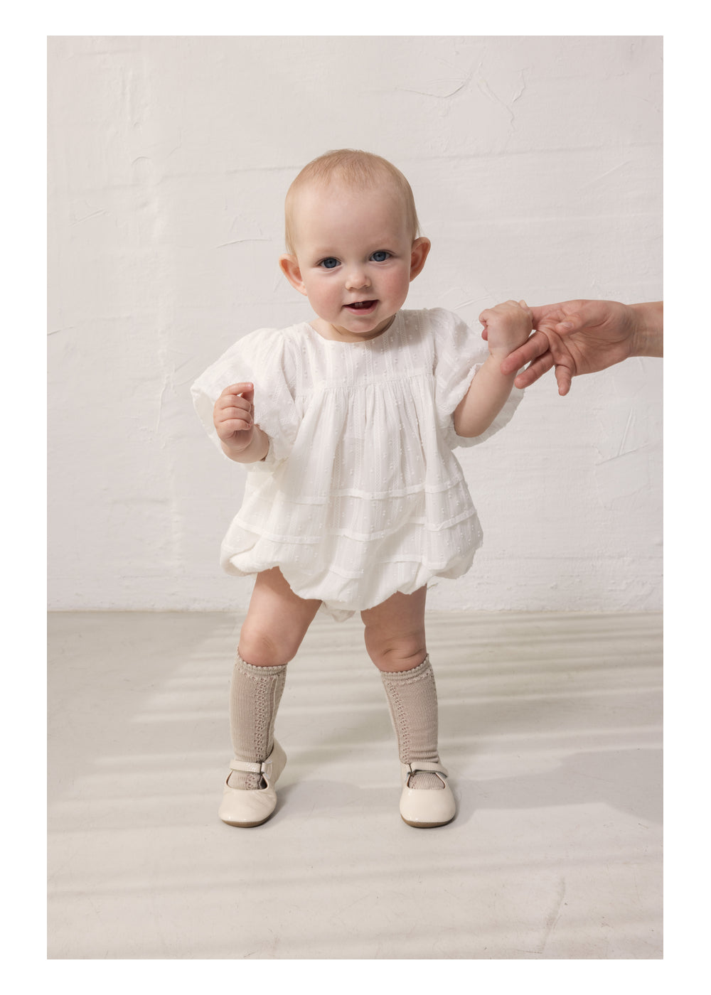 MARMAR COPENHAGEN 0-3ÅR Ritona Blusebody,Baby Offwhite - Farmor Ingvarda