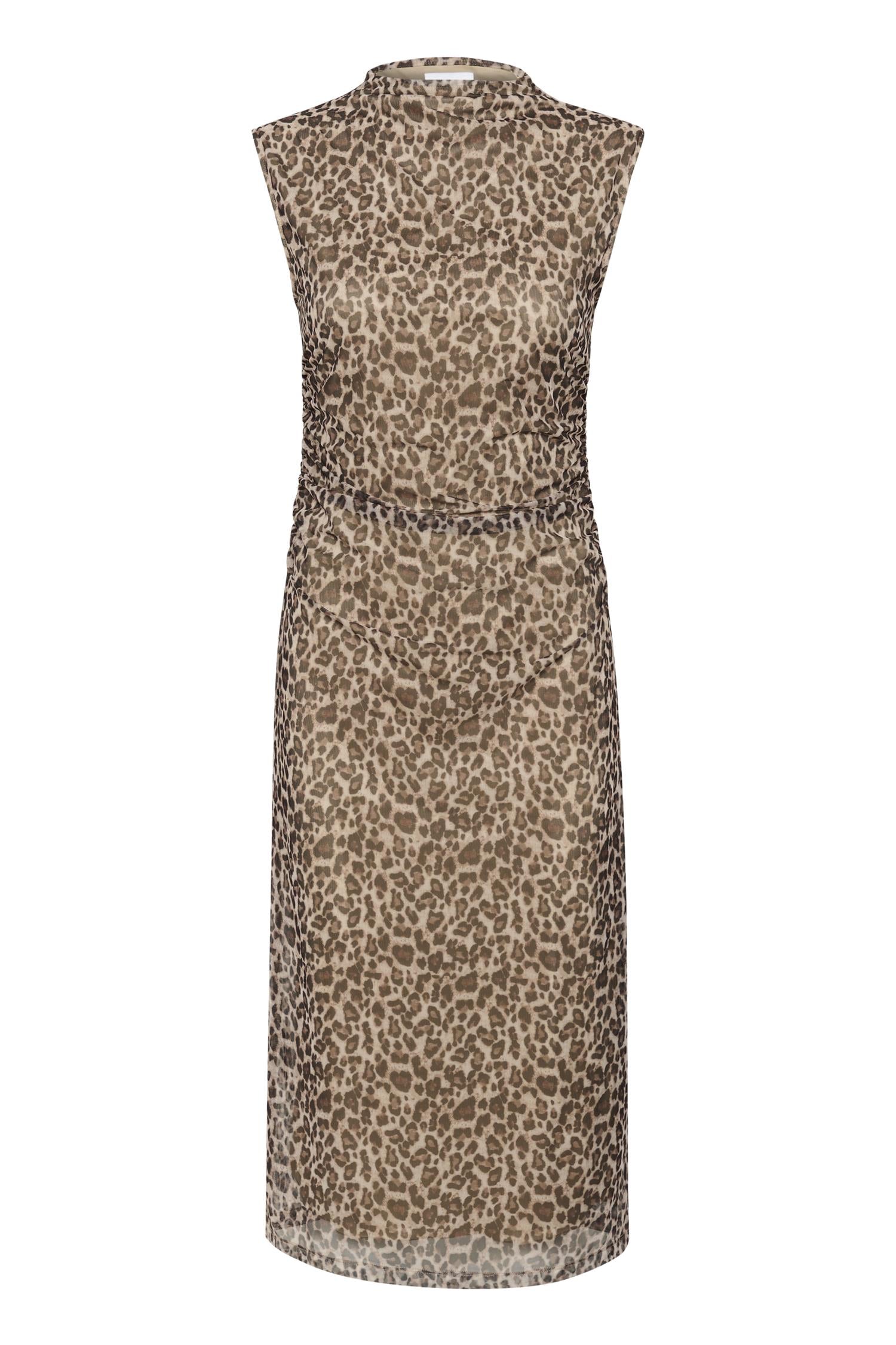 SAINT TROPEZ Loreen Dress Leopard