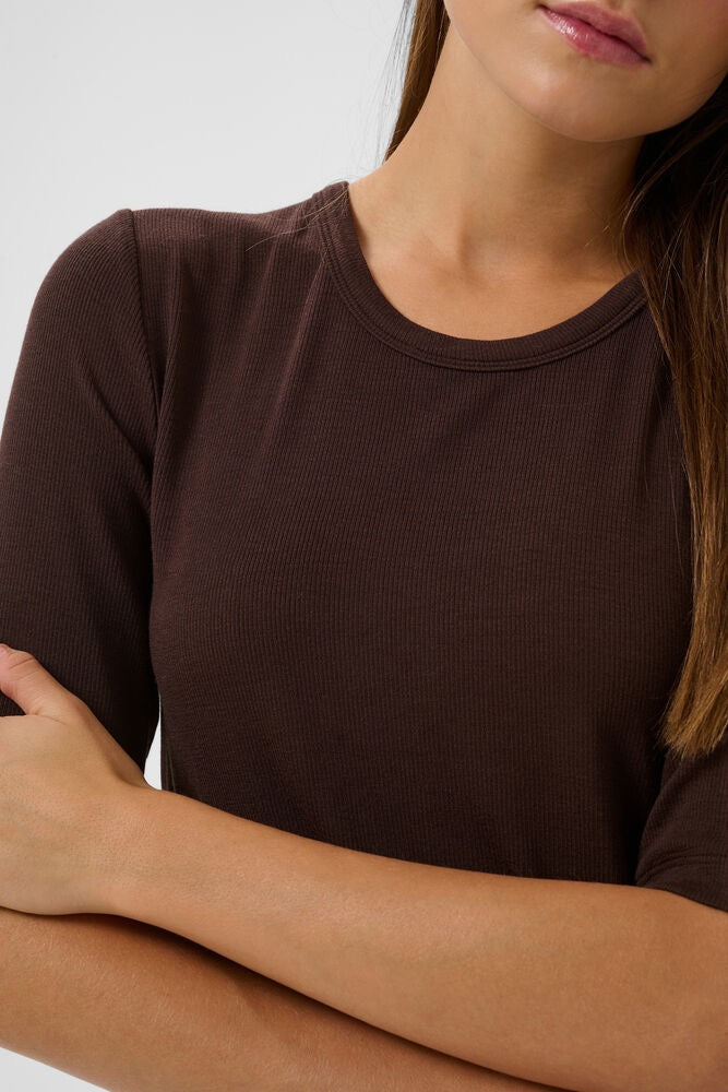 CULTURE Juliet T-shirt Brown