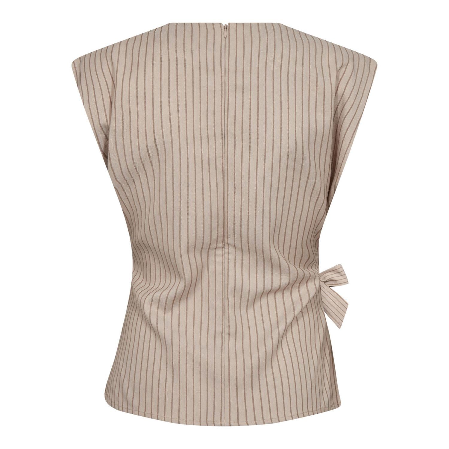 CO´ COUTURE Salvie Pleat Top - Farmor Ingvarda
