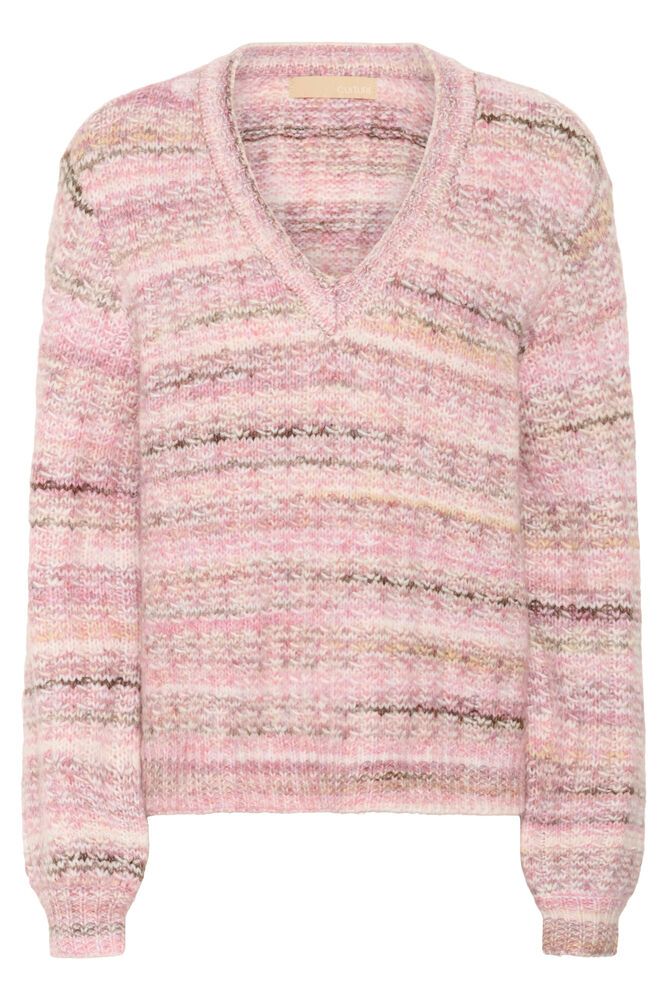 CULTURE Marble Pullover Pink Mix