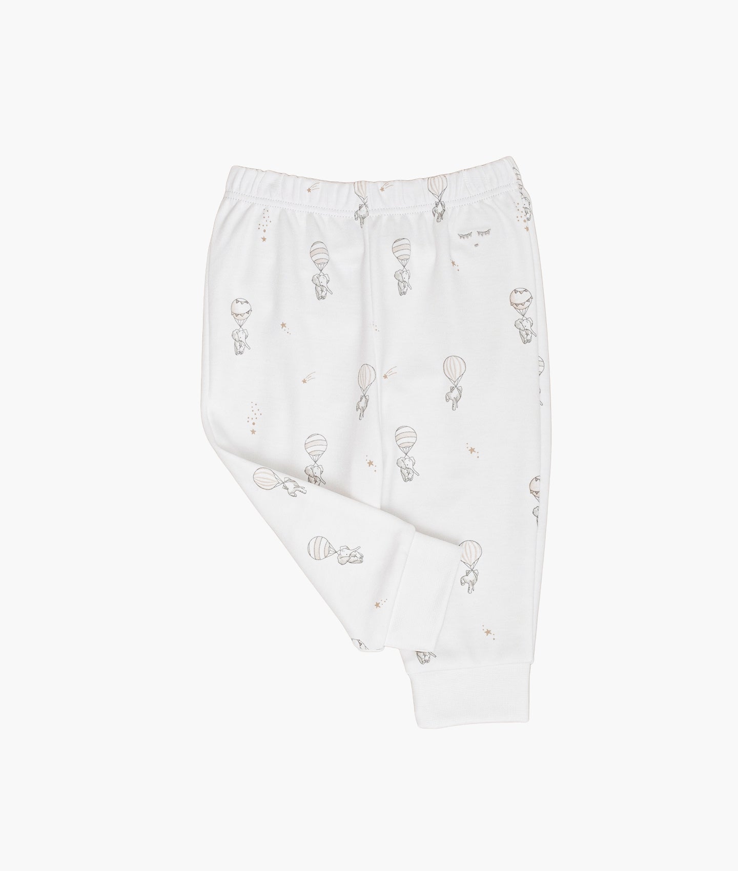 LIVLY Flying Elephants Pants Hvit