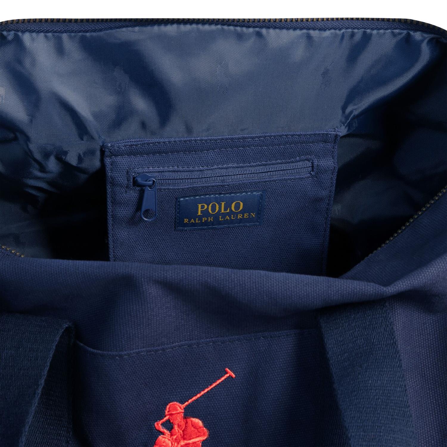 RALPH LAUREN 8-16År Polo Player Duffle Mørkeblå