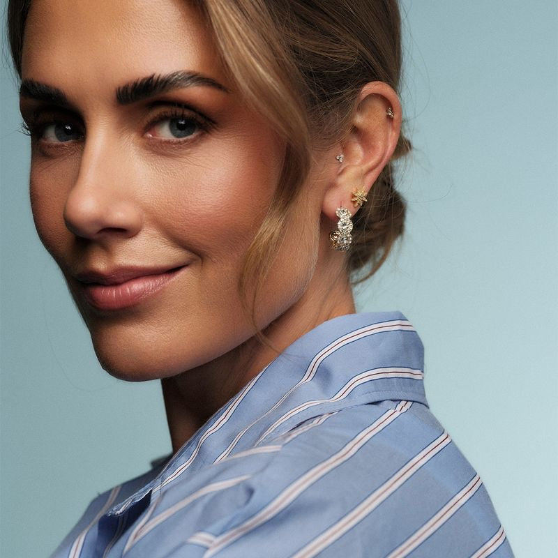 TONE DAMLI by A & C Venus Glitrende Hoops