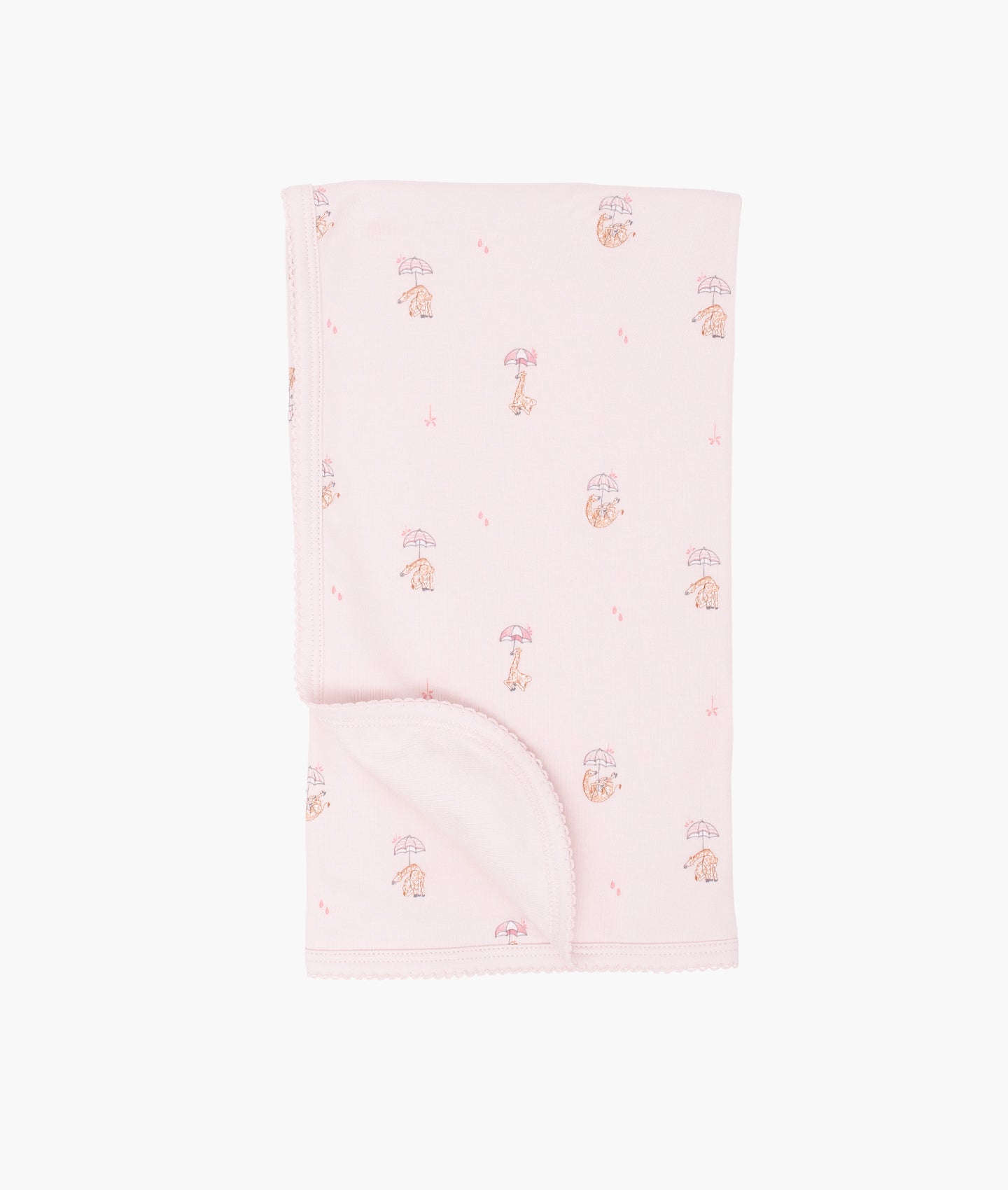 LIVLY Giraffe Blanket Lys Rosa