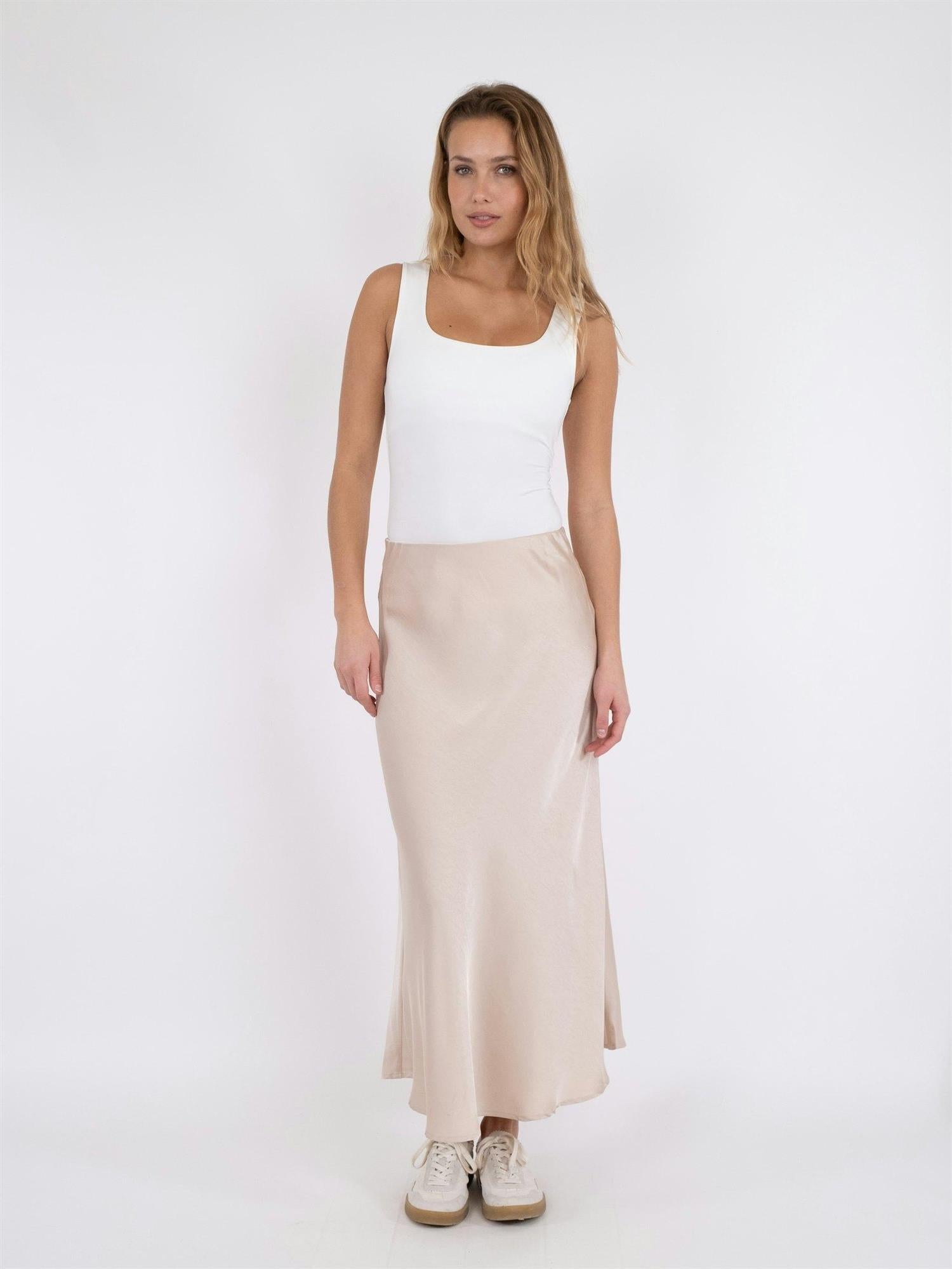 NEO NOIR Bovary Skirt Champagne