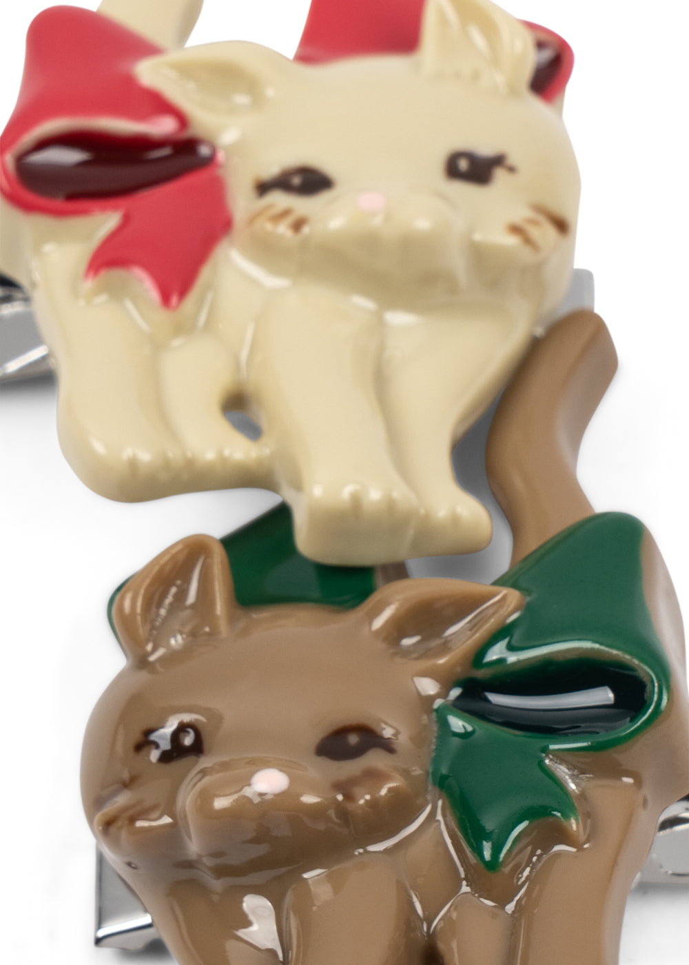 KONGES SLØJD 2 Pack Kitten Hårspenne