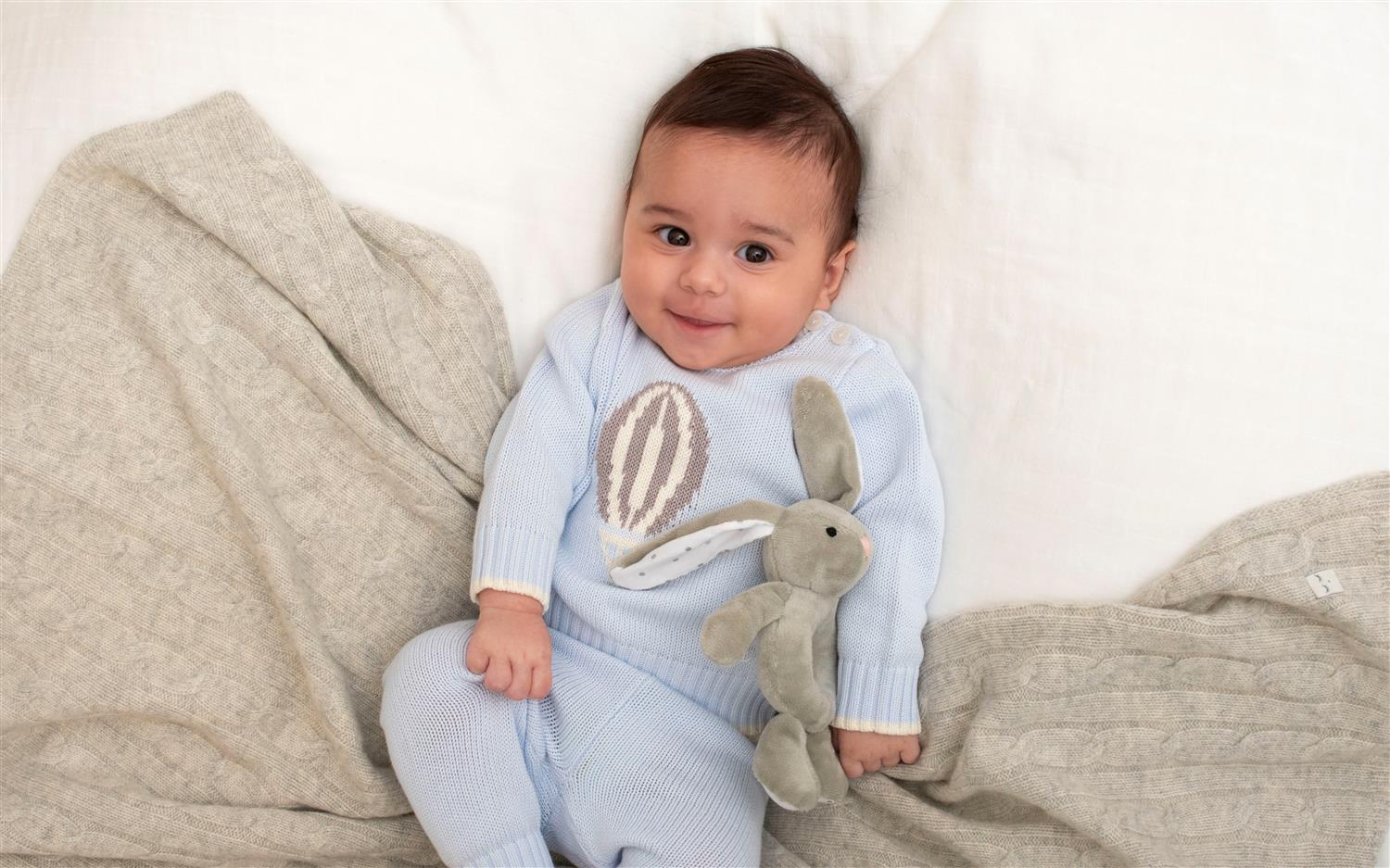 LIVLY Air Baloon Sweater Lyseblå