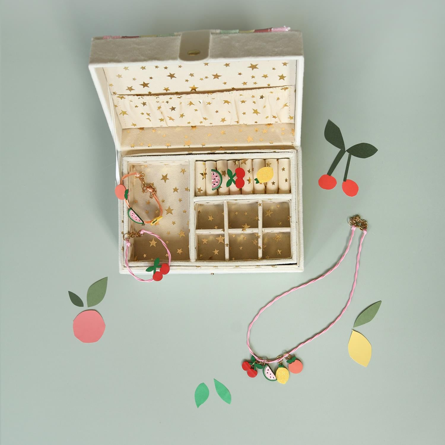 ROCKAHULA Kids Carnival Rainbow Large Jewellery Box - Farmor Ingvarda