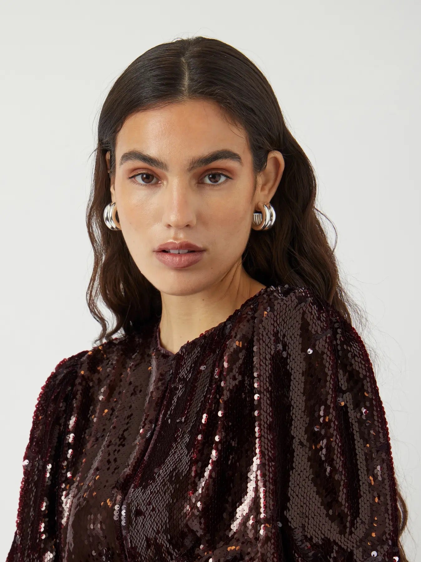 YAS Yasroyalina Sequin Top