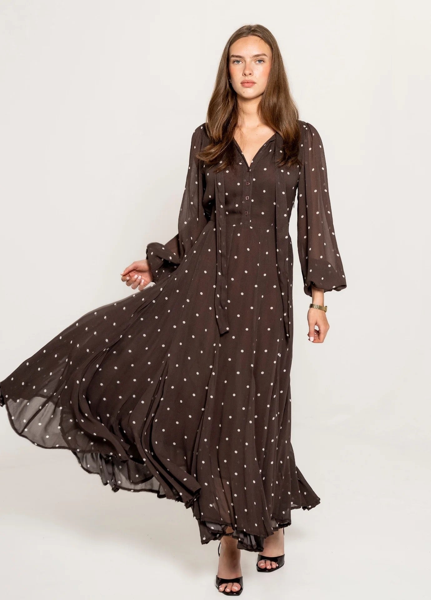 MISSMAYA Daniella Dress French Dot