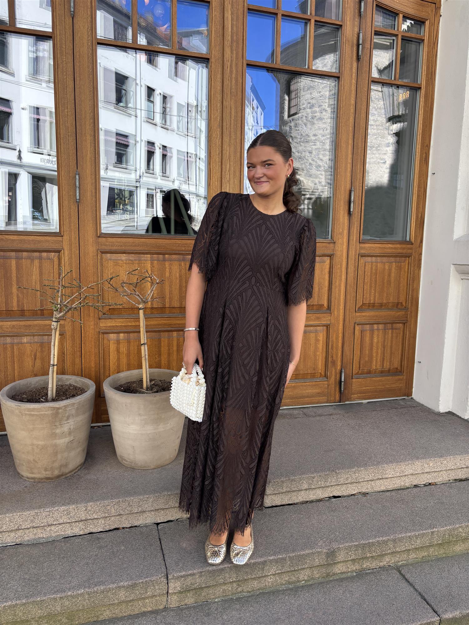 CO´ COUTURE Leti Lace Maxi Dress - Farmor Ingvarda