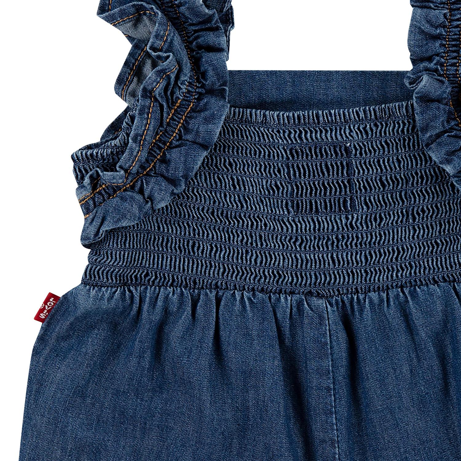 LEVIS 0-3ÅR Ruffle strap jumpsuit