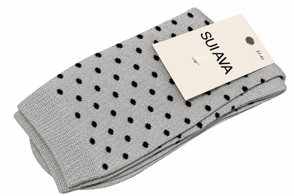 SUI AVA Peppermint Pop Socks Off White