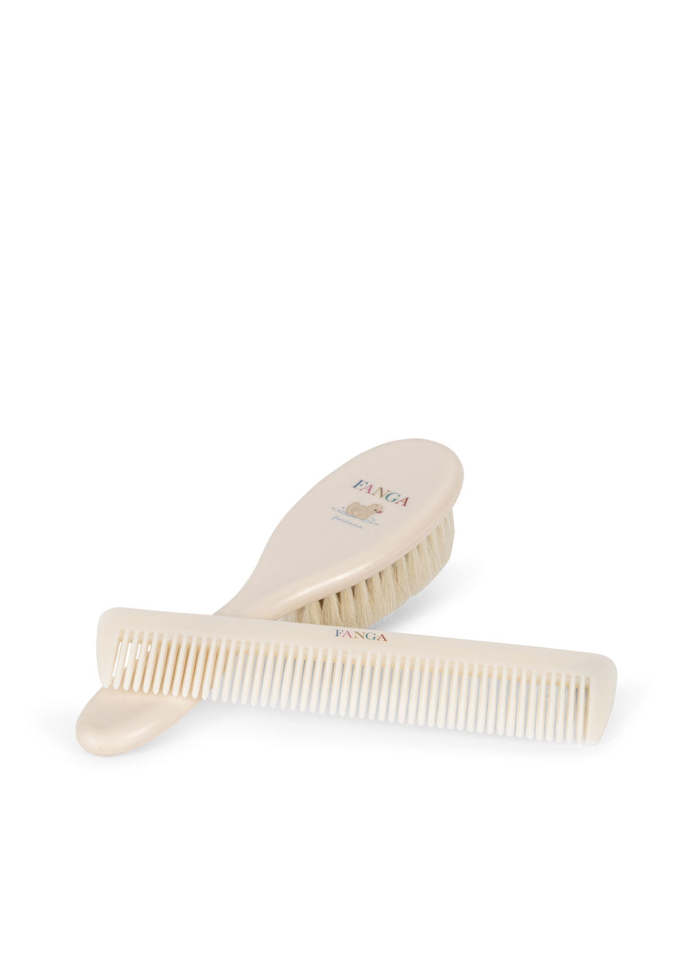 FANGA FONTANA by Konges Sløjd Baby Hårbørstesett Lys Beige
