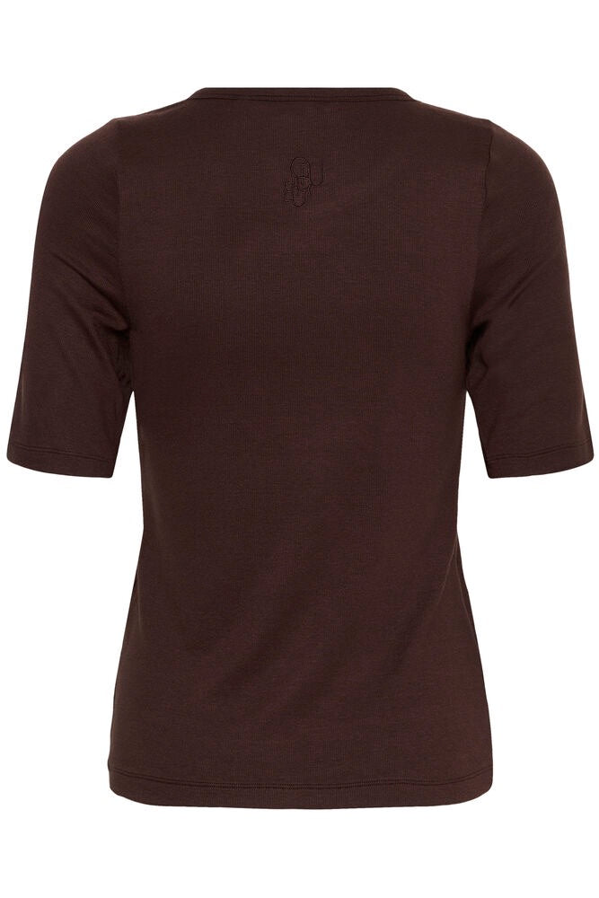 CULTURE Juliet T-shirt Brown