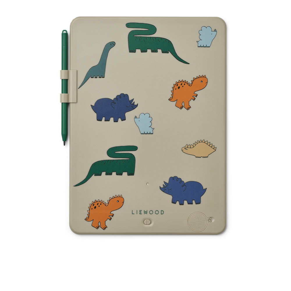 LIEWOOD Zora Drawing Tablet,Dinosaurs