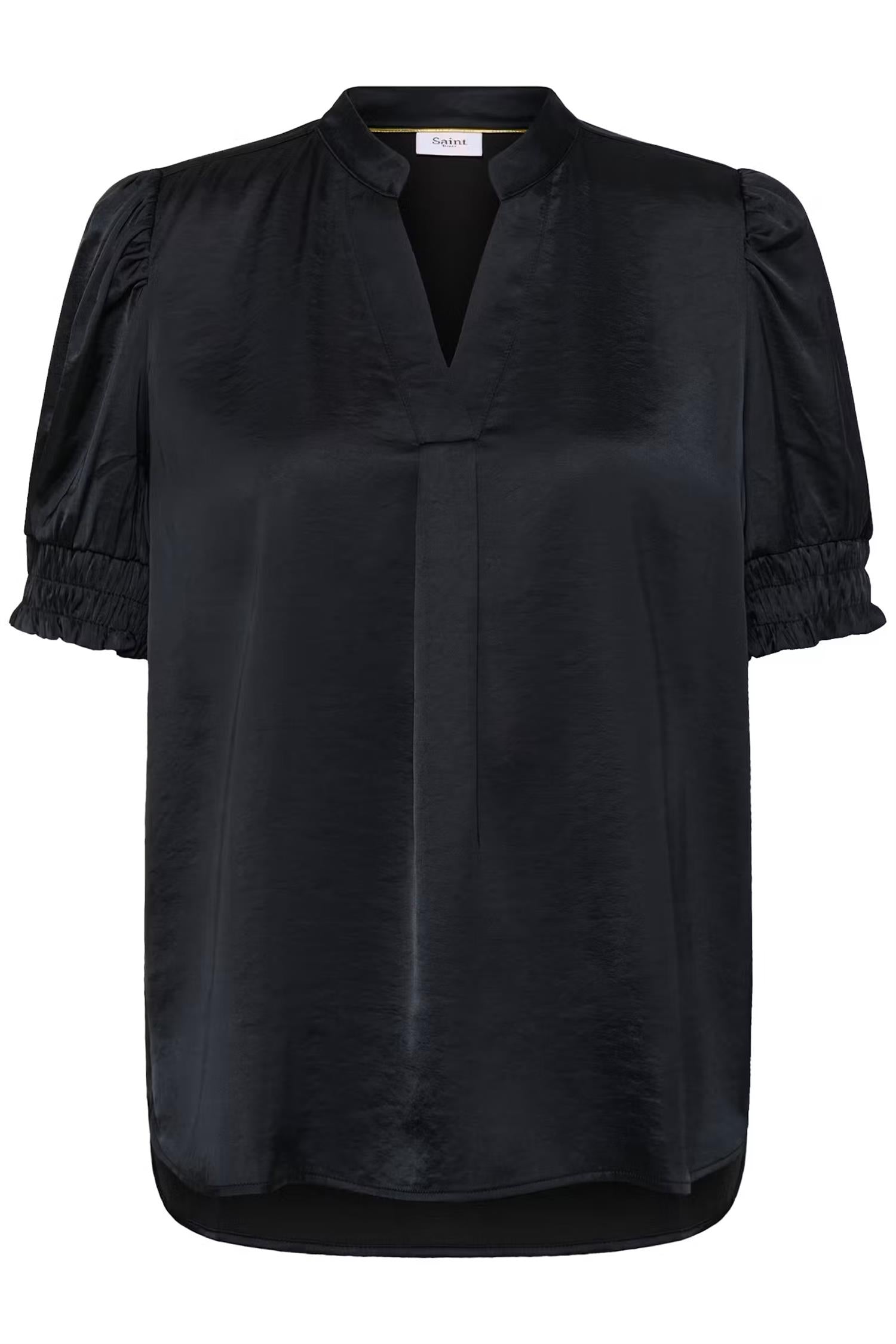 SAINT TROPEZ Panan Blouse Black
