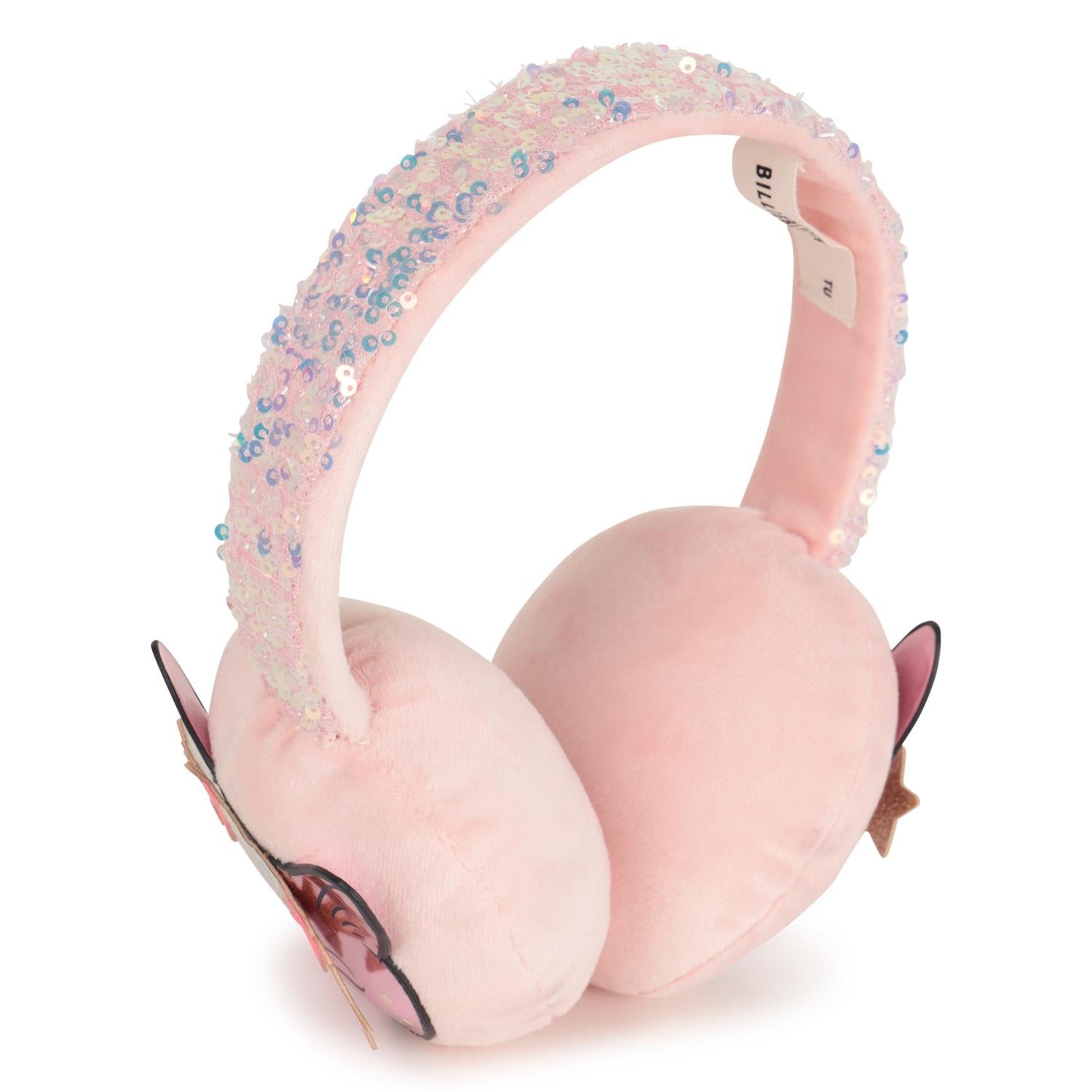 BILLIEBLUSH Ørevarmer,Katt Lys Rosa