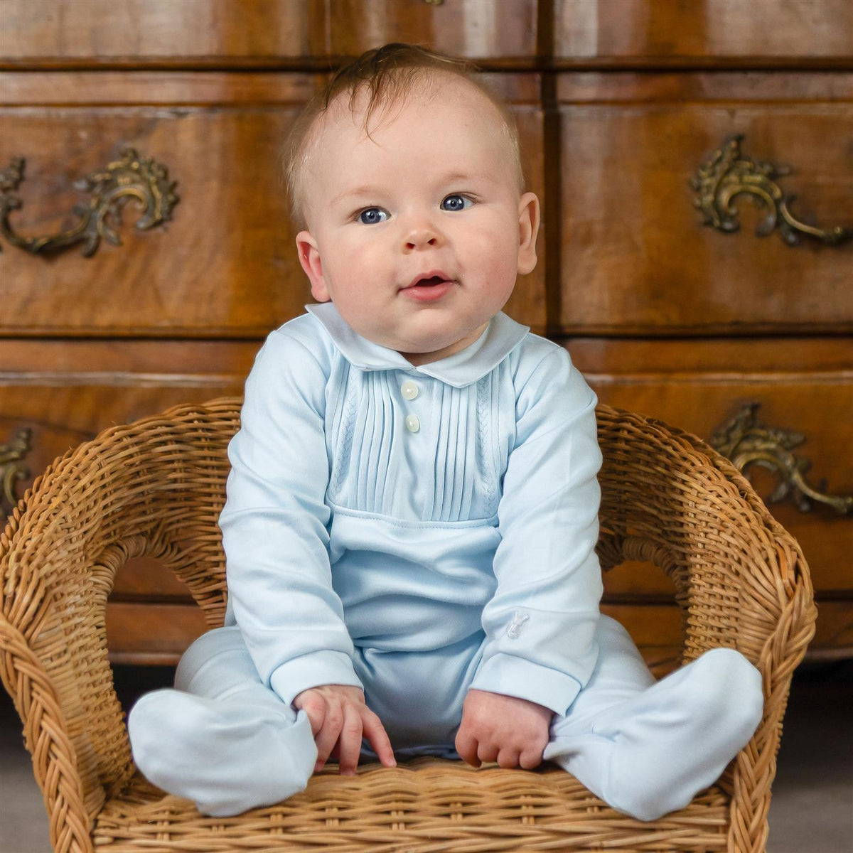 EMILE ET ROSE Michael Babydress m/lue Blå