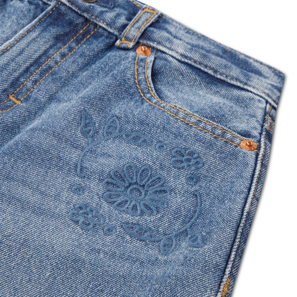 LEVIS 4-14ÅR High rise baggy Jeans Jeans Blå