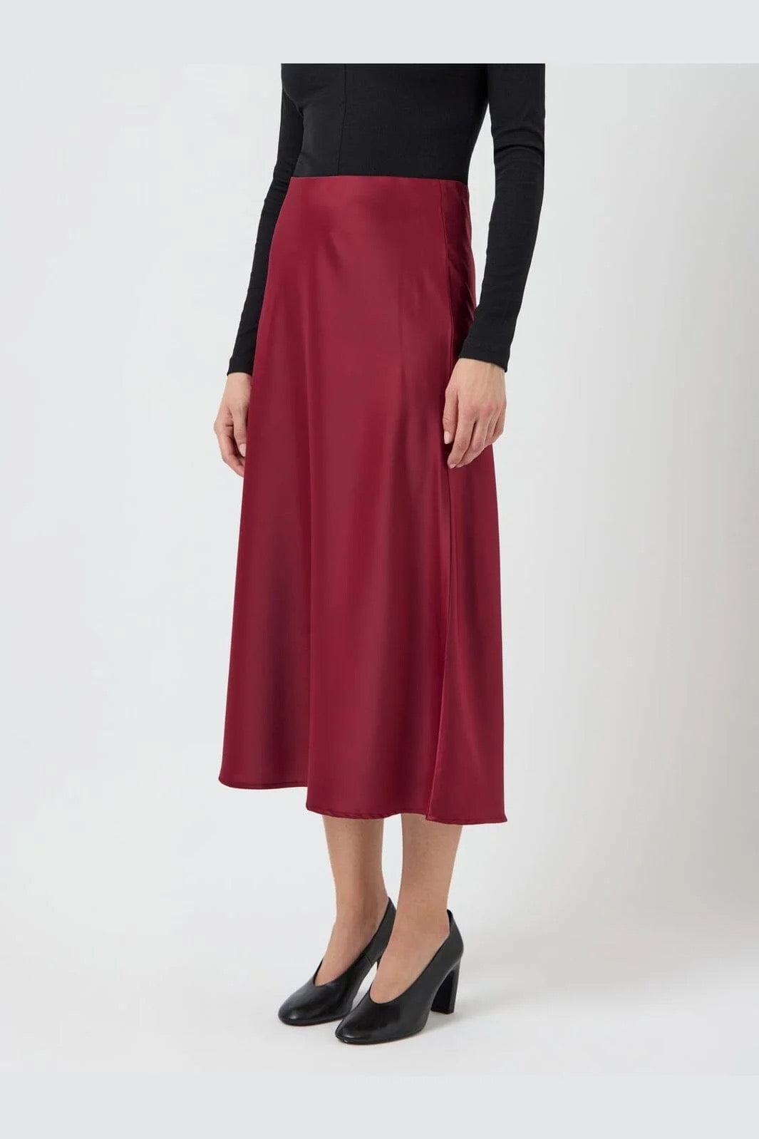 YAS Yaspella Midi Skirt Winetasting