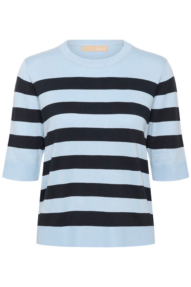 CULTURE Sabi Annemette Pullover Blue - Farmor Ingvarda