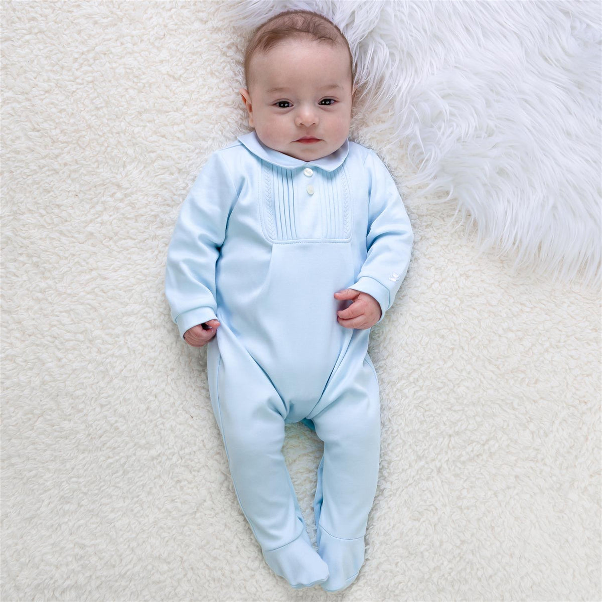 EMILE ET ROSE Michael Babydress m/lue Blå